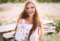 pretty young red head