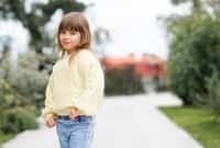 Cute little baby girl 4-5 year old