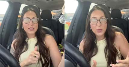 TikTok - @sydneyhummell - pictured above is Sydney
