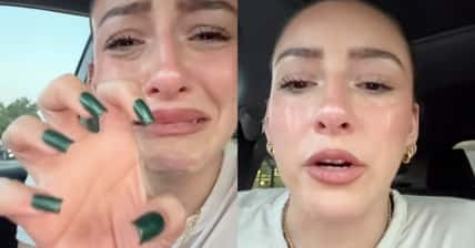 TikTok - @jessllamass - pictured above is Jess