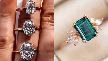 These Stunning Engagement Rings Are All Less Than $77 On Etsy