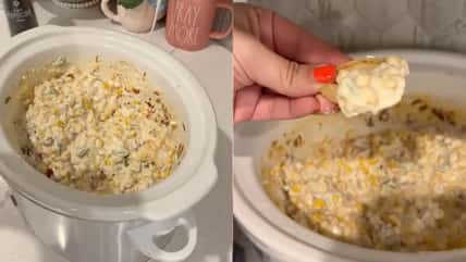 Crockpot Jalapeño Popper Corn Dip Will Be The Star Of Your Memorial Day Cookout
