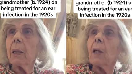 His 101-Year-Old Grandma Had A Hole Created In Her Head To Treat An Ear Infection She Had As A Child