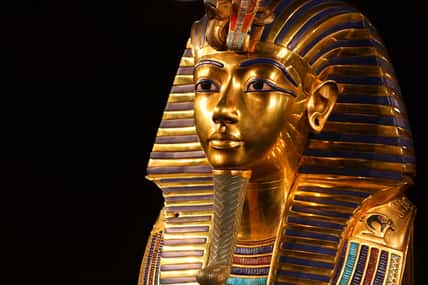 Miro - stock.adobe.com - pictured above is a replica of King Tut's mask