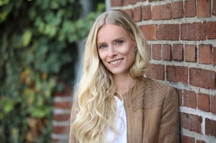 pretty blonde woman