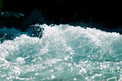 stormy water wave as a background