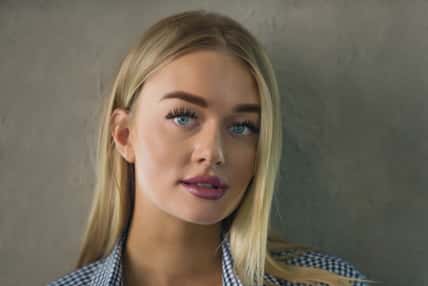 Stunning beautiful girl portrait