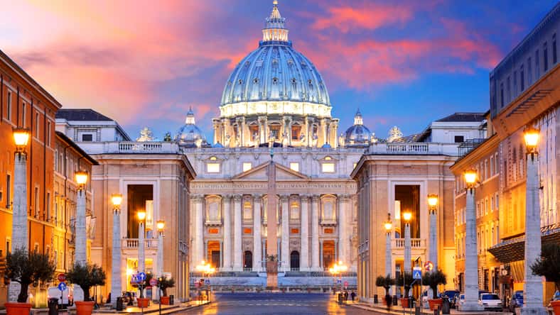TTstudio - stock.adobe.com - pictured above is the Vatican city