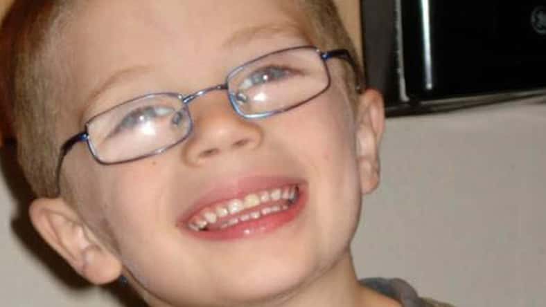Facebook - pictured above is Kyron