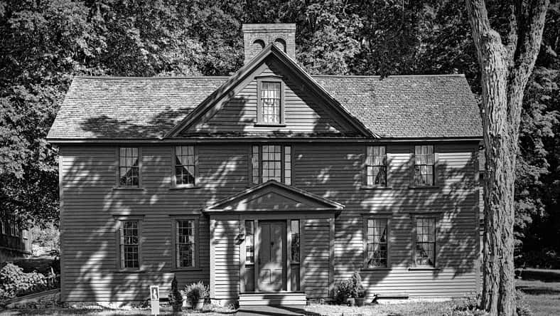 Mark - stock.adobe.com- pictured above is the Orchard House, built in 1650, which was the home of Louisa May Alcott