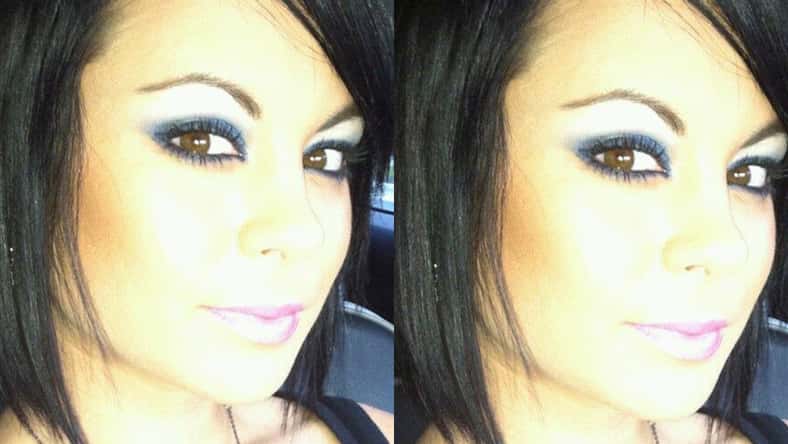 Facebook - pictured above is Michelle