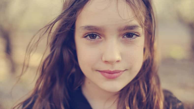 Portrait of teenage girl outdoor
