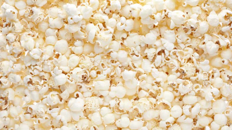 Popcorn texture background