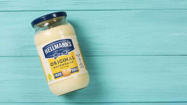mayonnaise container