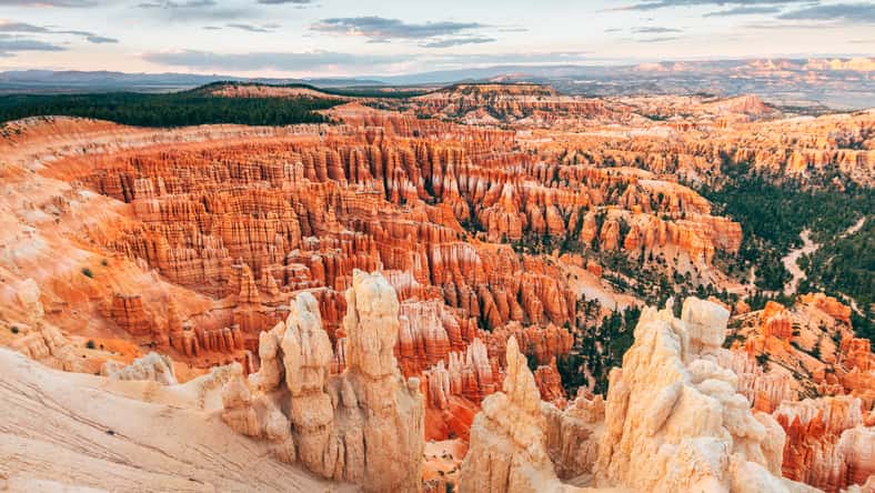 amazing view of bryce canyon national park, utah