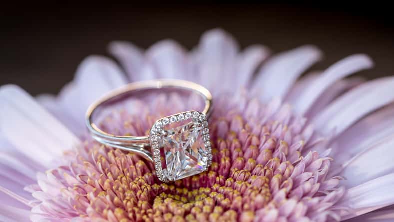 Diamond Halo Ring