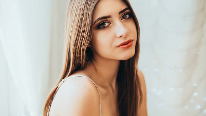 Beautiful brunette