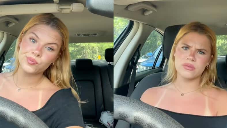 TikTok - @hannnahrenee - pictured above is Hannah