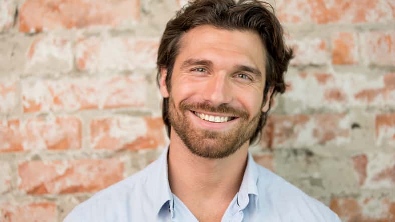 Handsome man portrait