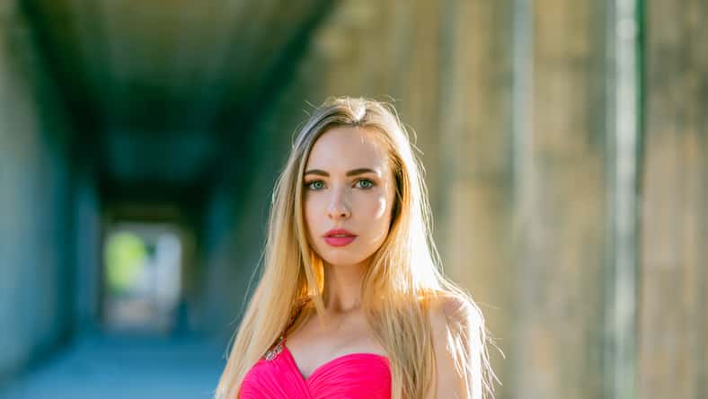 portrait of young woman