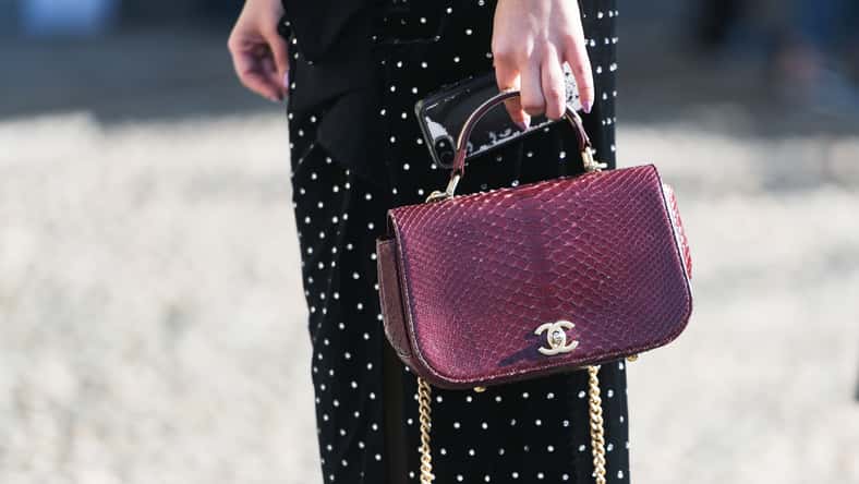 Street style – Fancy purse in detail during Milan Fashion Week - MFWFW19