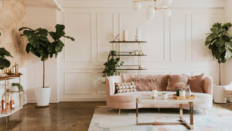 A modern living room style