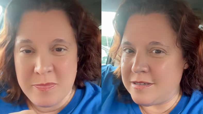 TikTok - @momthevillain - pictured above is Candice