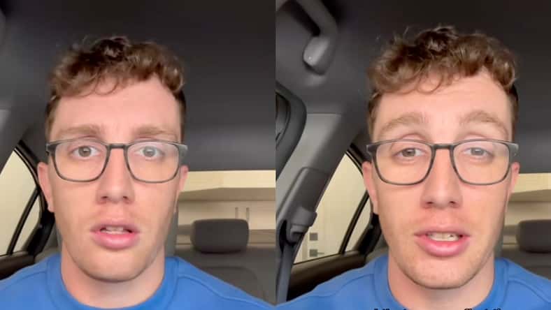 TikTok - @samuelsleeves - pictured above is Sam