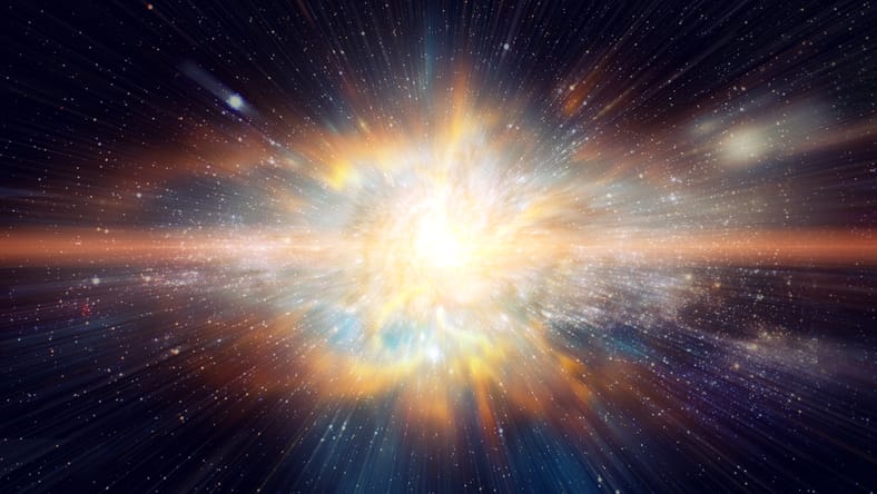 Space y galaxy Light Speed Viajes. Elementos de esta imagen proporcionados por la NASA.