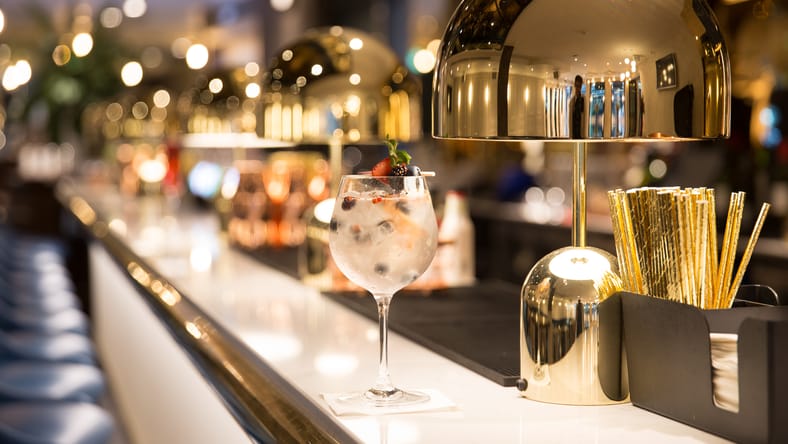 New trend of cocktails colorful taste and fashion