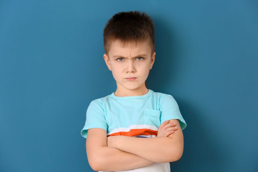 angry boy