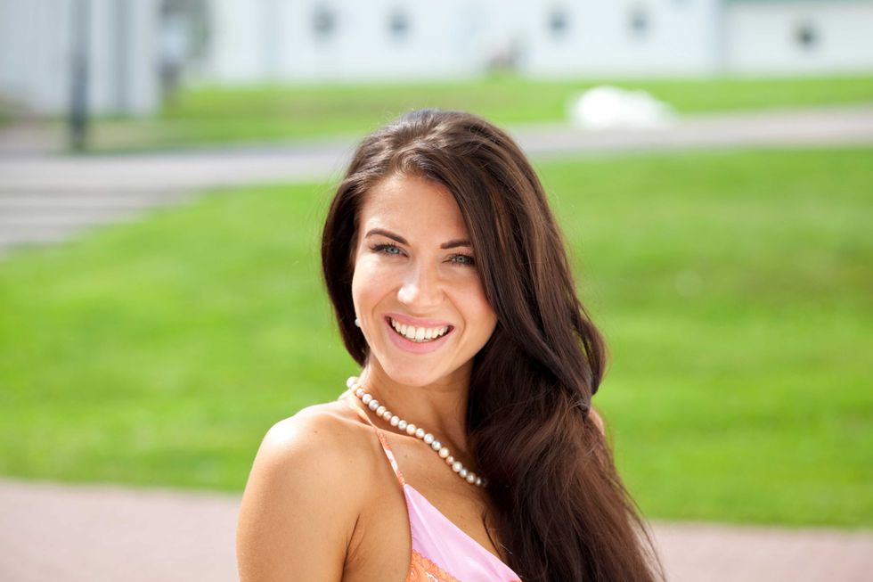 Beautiful young woman