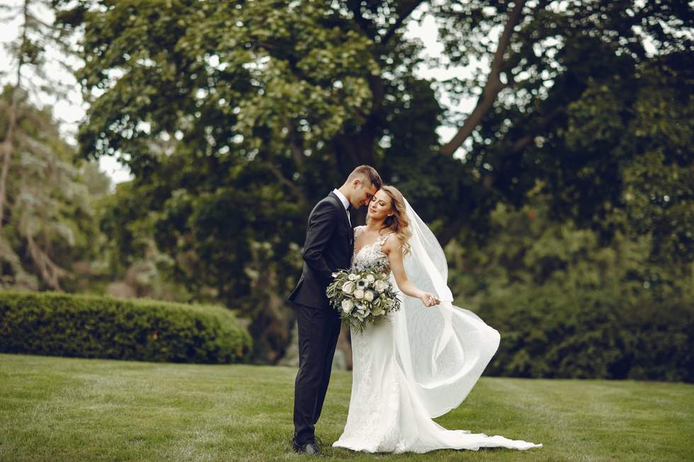 bride and groom