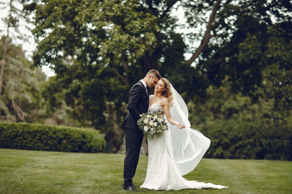 bride and groom
