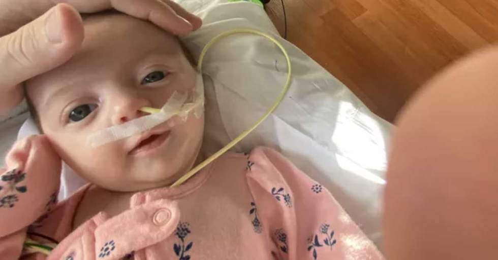 She's 2 Months Old And She Has Already Had To Undergo 2 Open-Heart Surgeries