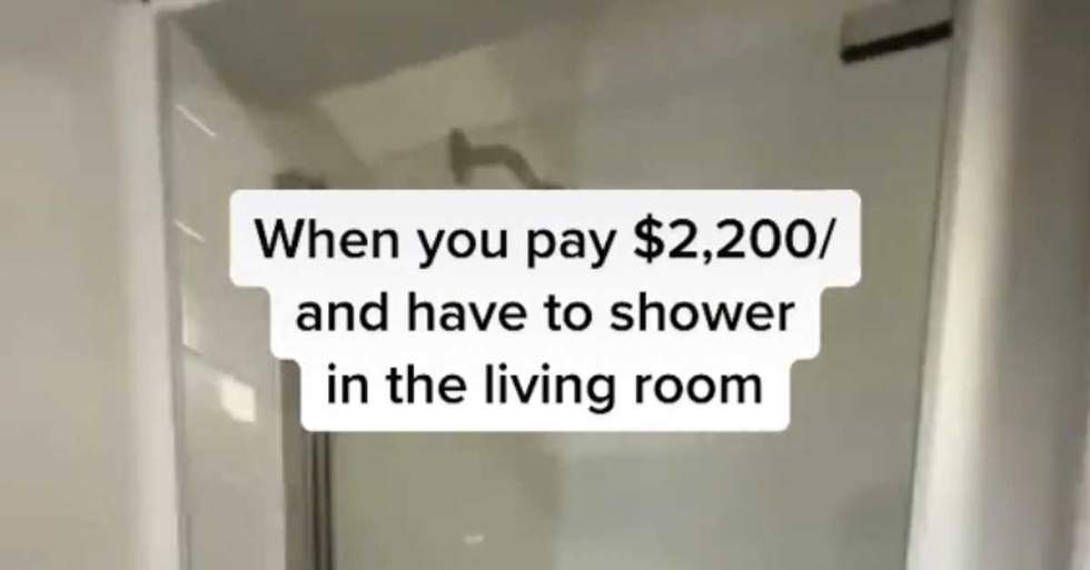 This NYC Apartment Went Viral For Having A Shower In The Living Room