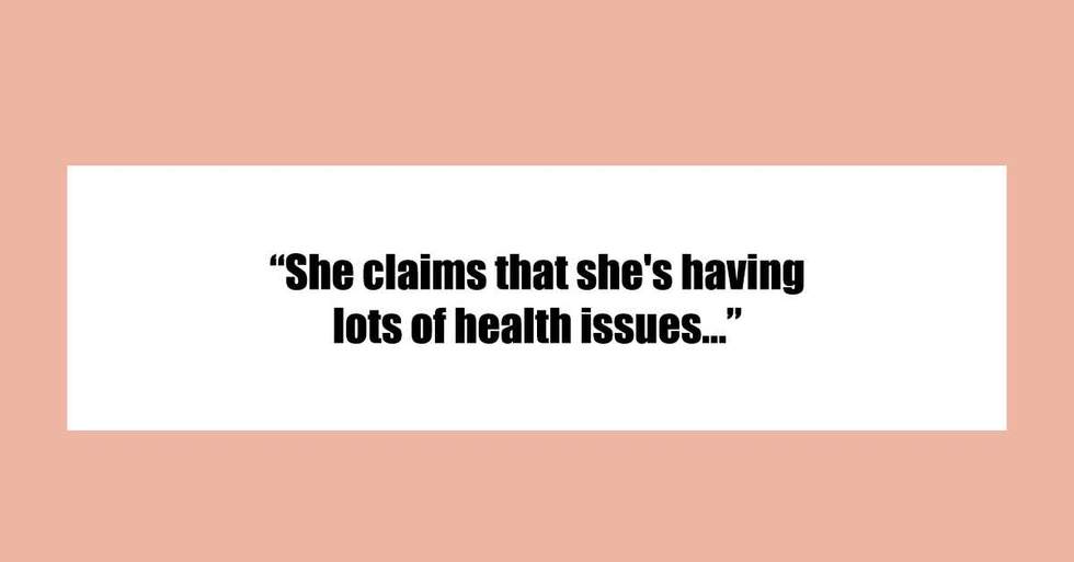 He Told His Girlfriend She Goes To The Doctor Too Much And Now That She's Refusing To Speak To Him He's Asking The Internet If He Was Out Of Line