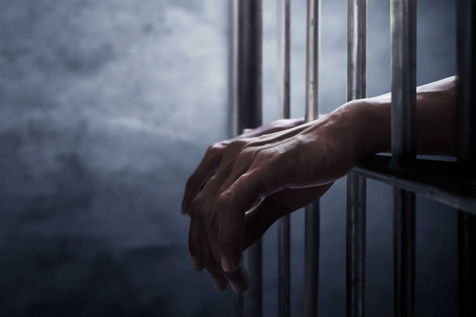 Man in prison