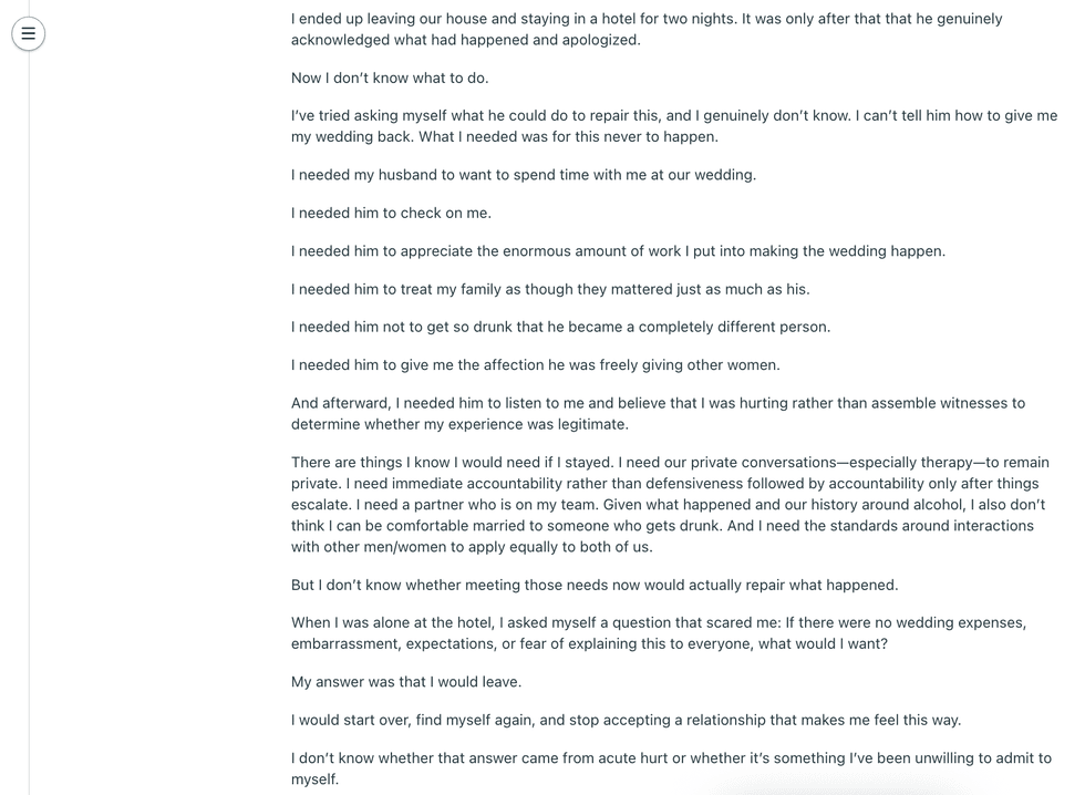 Pictured above is a third screenshot of the original Reddit post for you to read