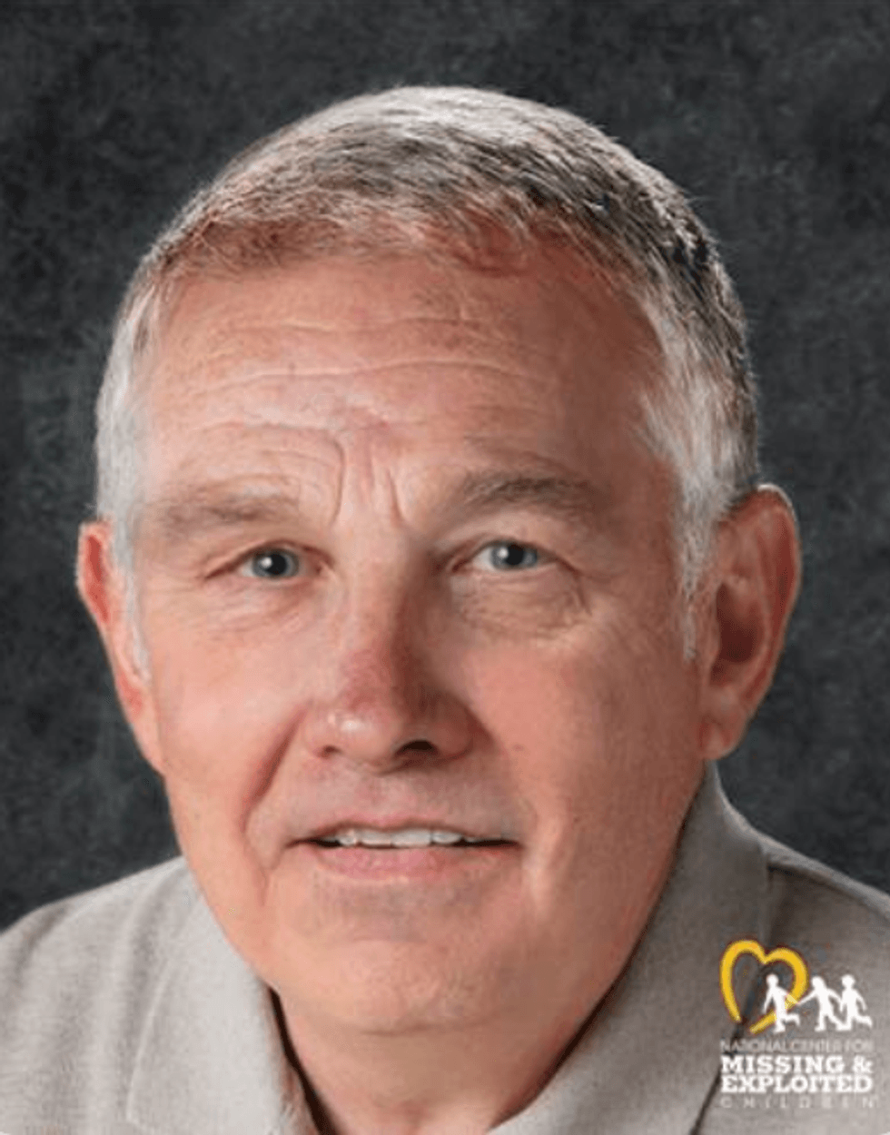 pictured above is an age-progressed photo of Raymond