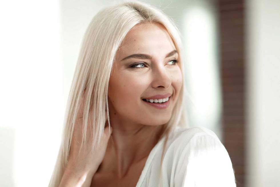 Portrait of a beautiful young woman. Young successful people