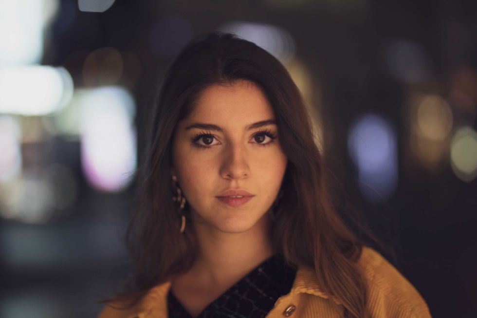 portrait of a young woman