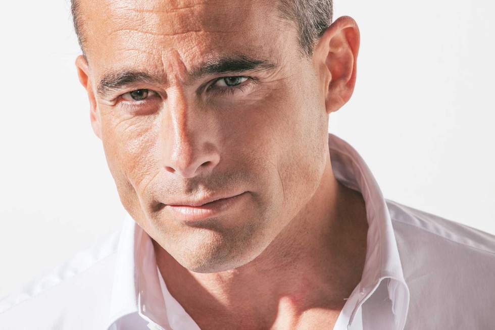 Portrait of handsome mature man.