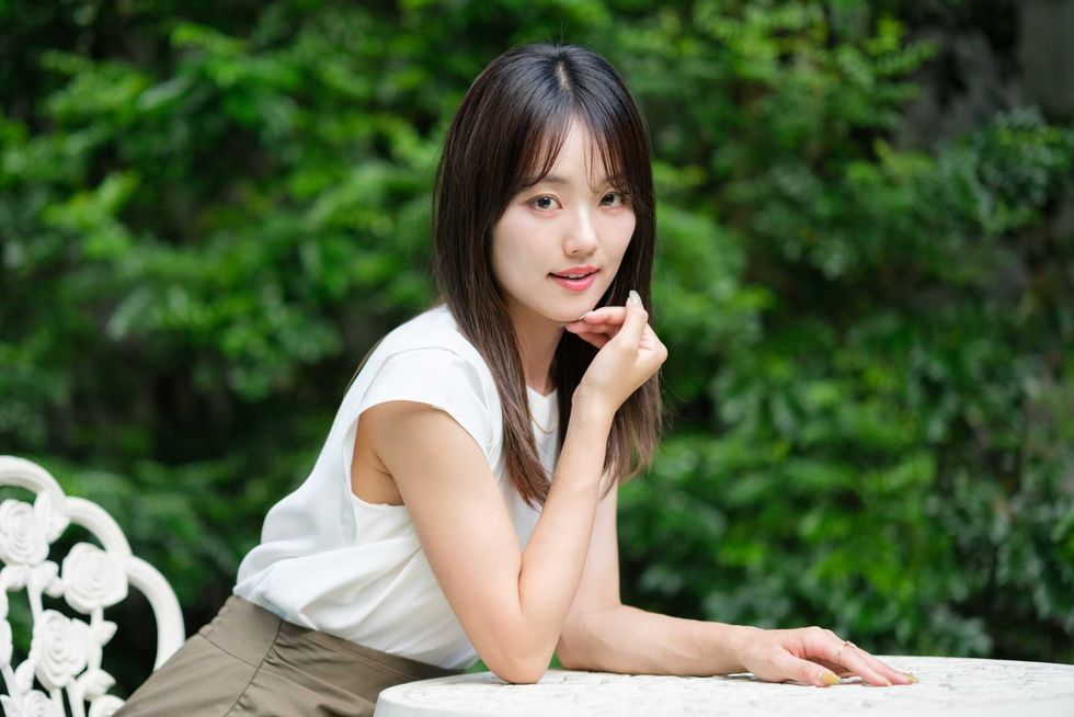 pretty asian woman portrait