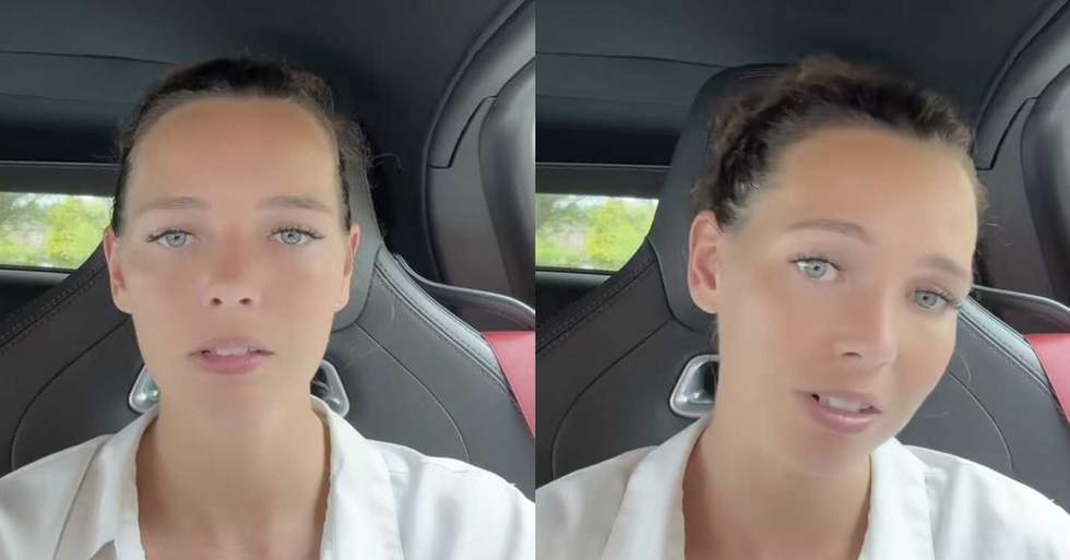 TikTok - @iamelliegrey - pictured above is Ellie