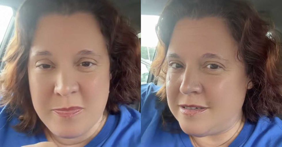 TikTok - @momthevillain - pictured above is Candice