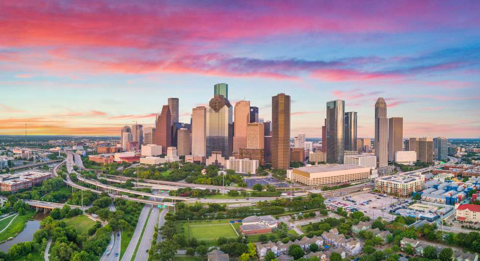 view of Houston