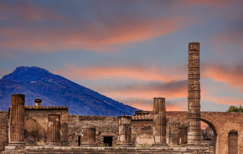 Ancient Roman spa unearthed in Pompeii, showcasing luxury and innovation.