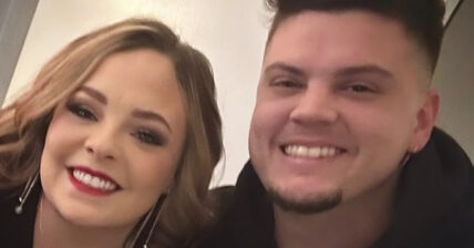 pictured above Catelynn smiles with Tyler in