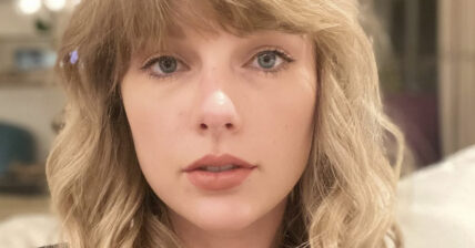 pictured above is Taylor in a selfie